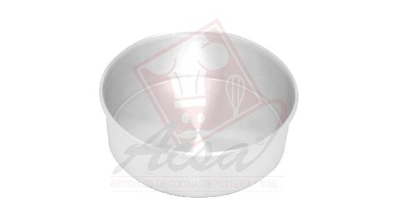 Molde 26 cms. redondo recto 